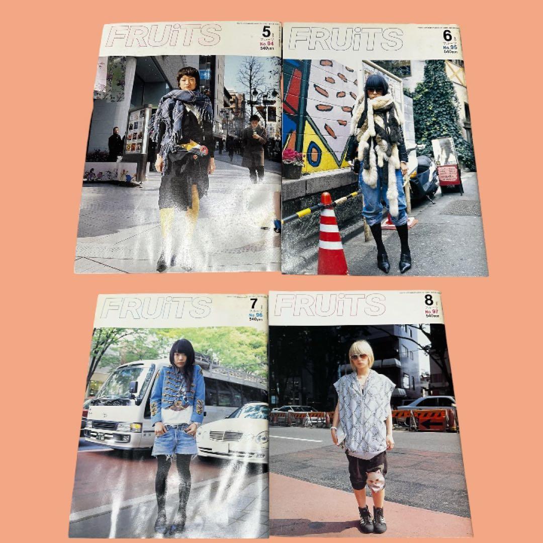【希少】FRUiTS 90〜100号 11冊（2005年1月号〜）原宿 サブカル — image 3