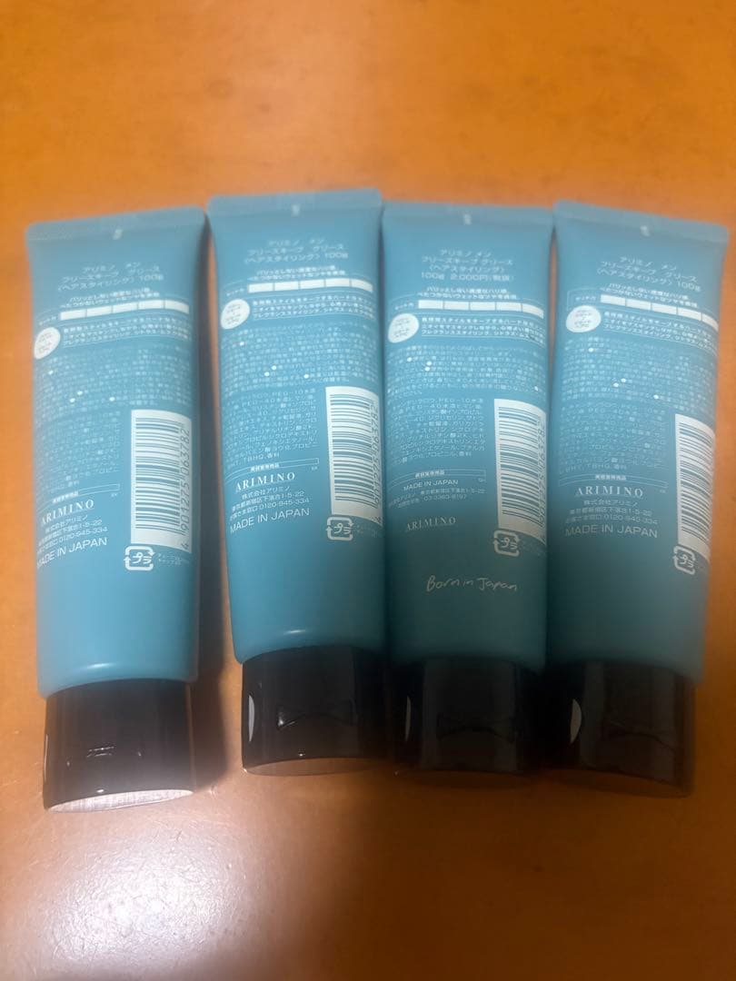 新品未開封ARIMINO FREEZE KEEP GREASE 4本セット — image 2