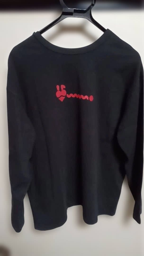 長袖Tシャツ　リバーシブル　黒 — image 2