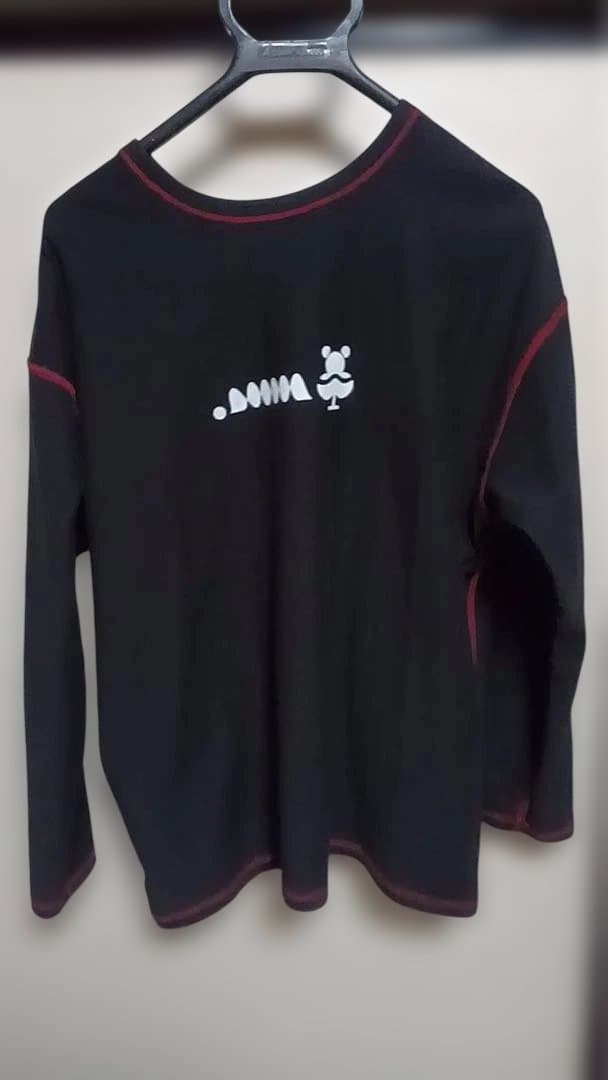 長袖Tシャツ　リバーシブル　黒 — image 4