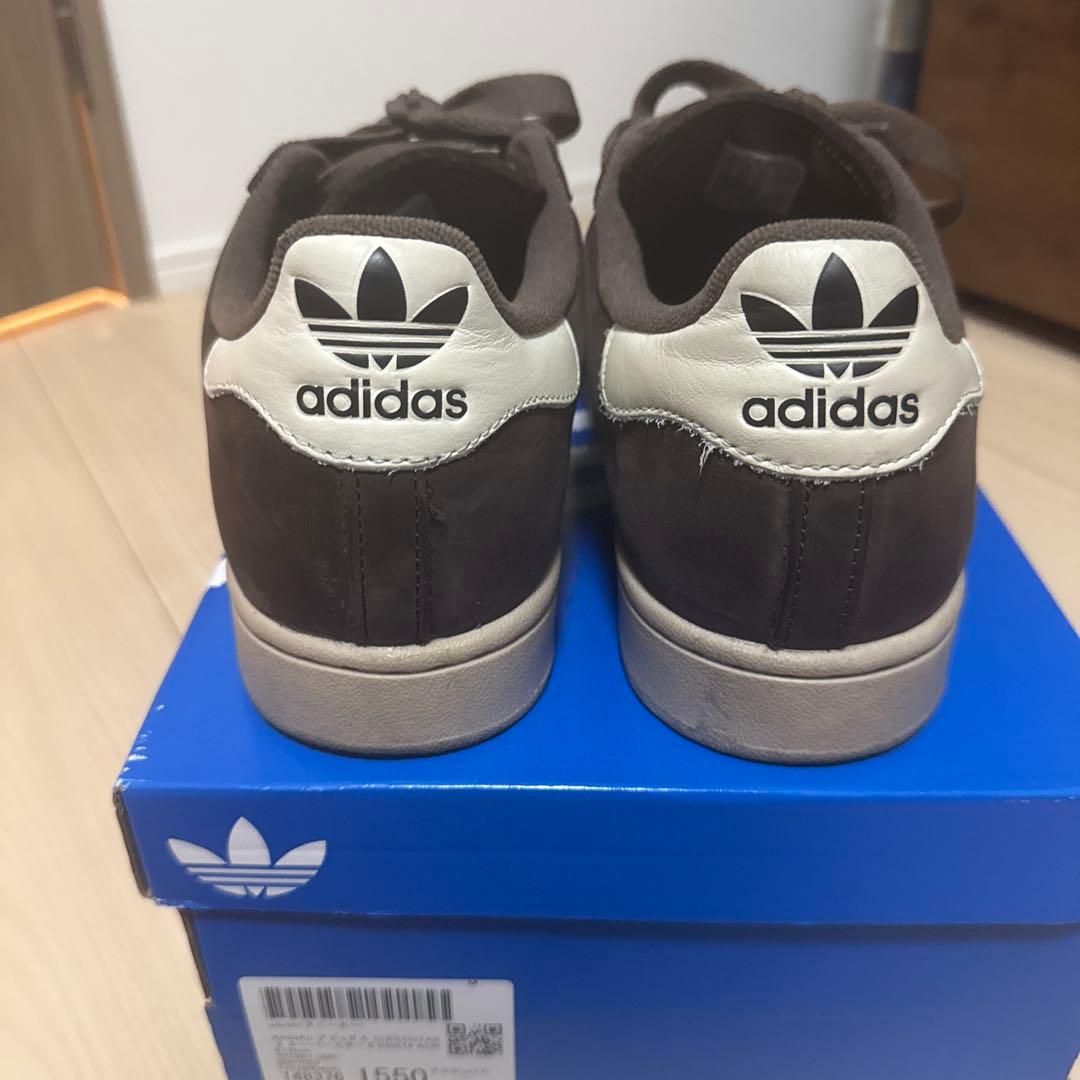 adidas SUPERSTAR ブラウン スエード スニーカー — image 2