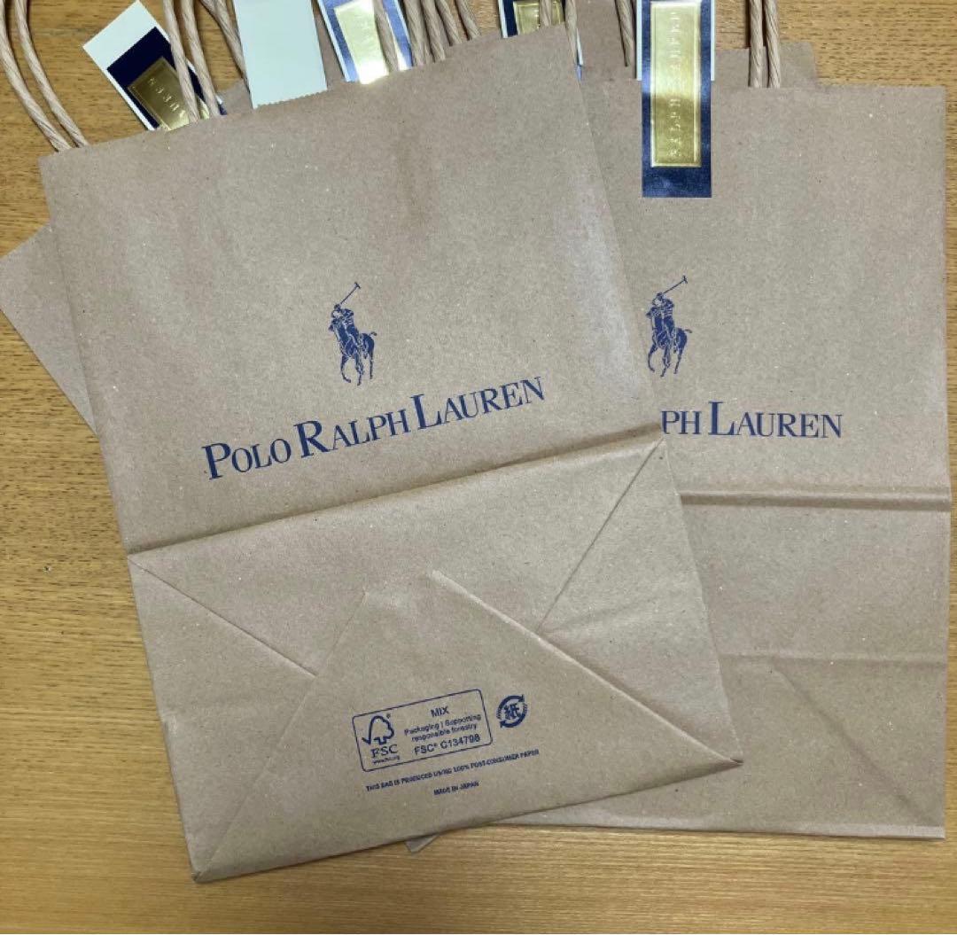 Polo Ralph Lauren ポロラルフローレン　ショッパー　5枚セット — image 2