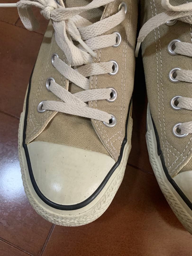 Converse All Star ローカット ベージュ スニーカー26、5 — image 2