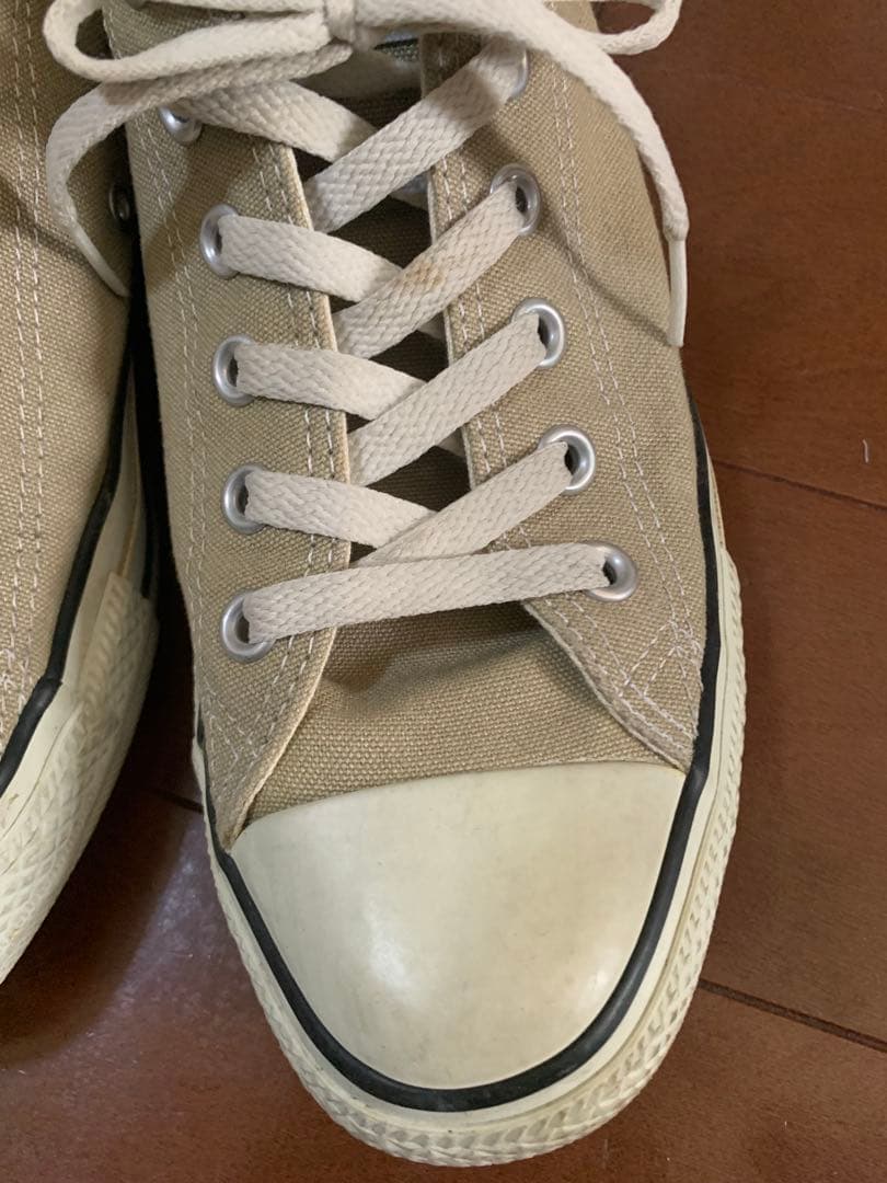 Converse All Star ローカット ベージュ スニーカー26、5 — image 3