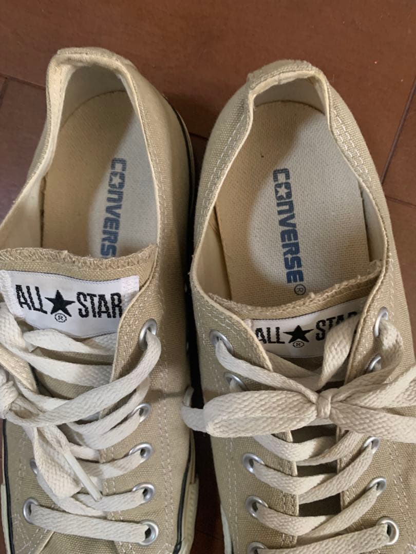 Converse All Star ローカット ベージュ スニーカー26、5 — image 4