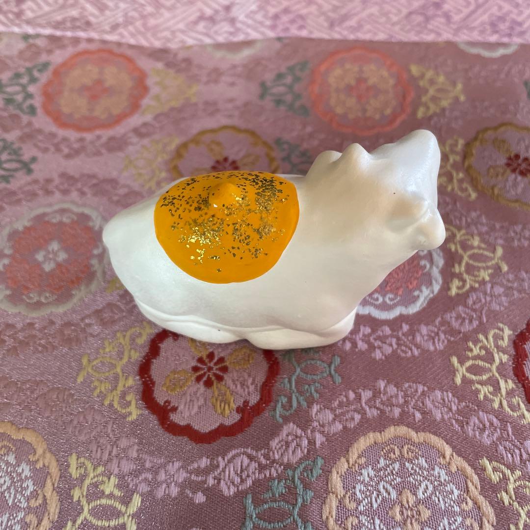香合 ２点セット　牛　陶器製　茶道具　雅耕 — image 4