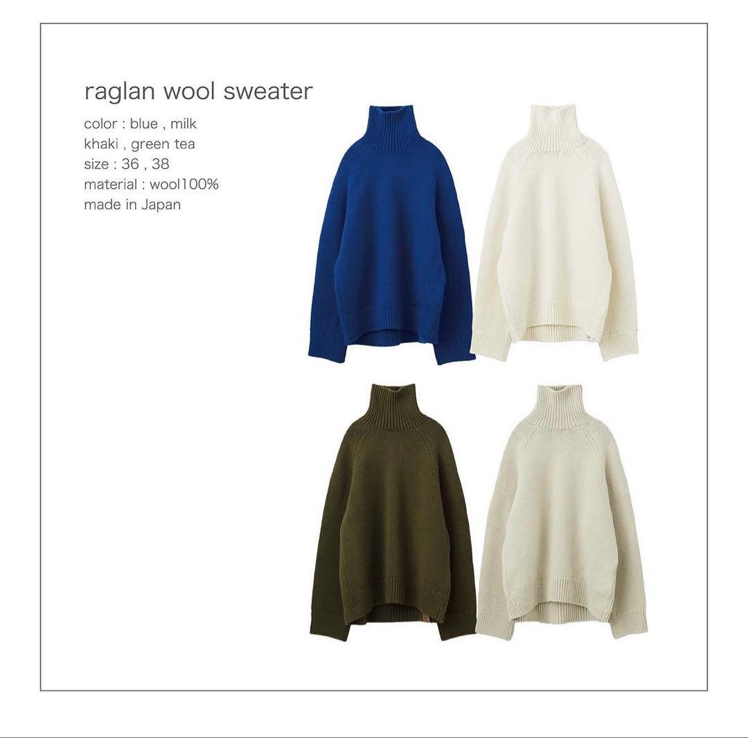 【loin】raglan wool sweater — image 5