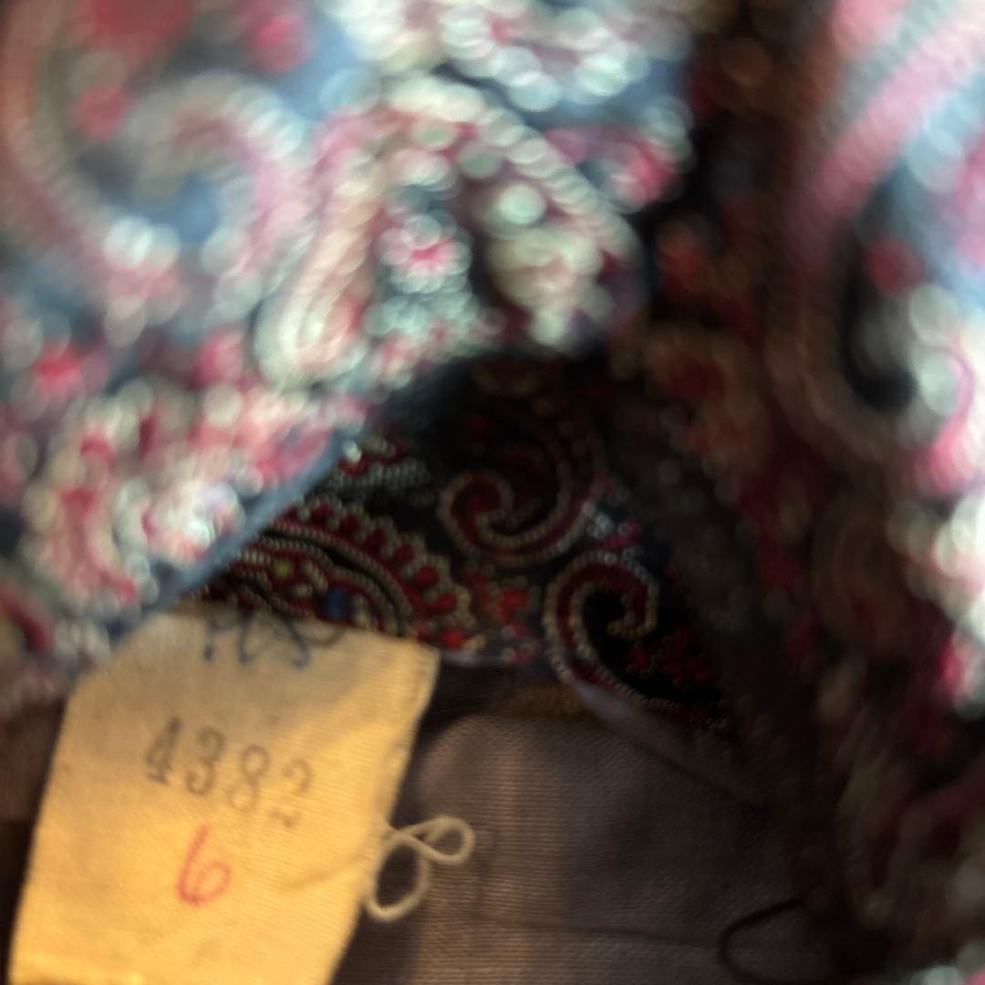 英国　Dunn & Co ペイズリー柄 ベスト — image 4