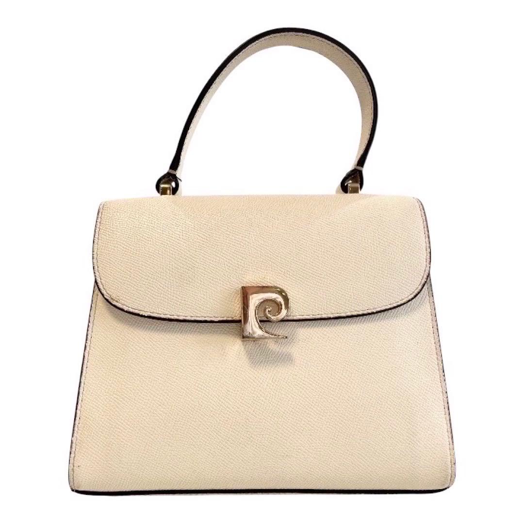 pierre cardin フレイアイディー コラボ レザーバッグ アイボリー — image 2