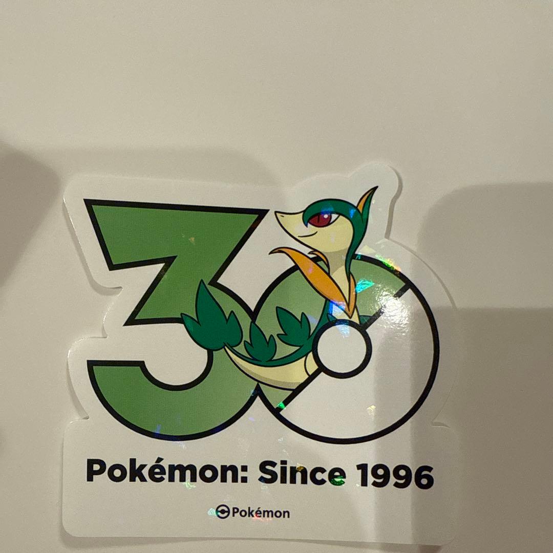 ポケモン 30周年記念 ツタージャ ステッカー — image 1