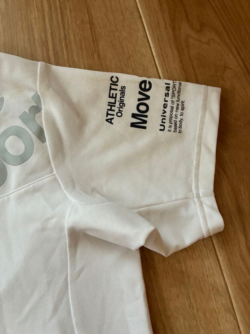 DESCENTE Move Sport ポロシャツ ホワイト — image 3