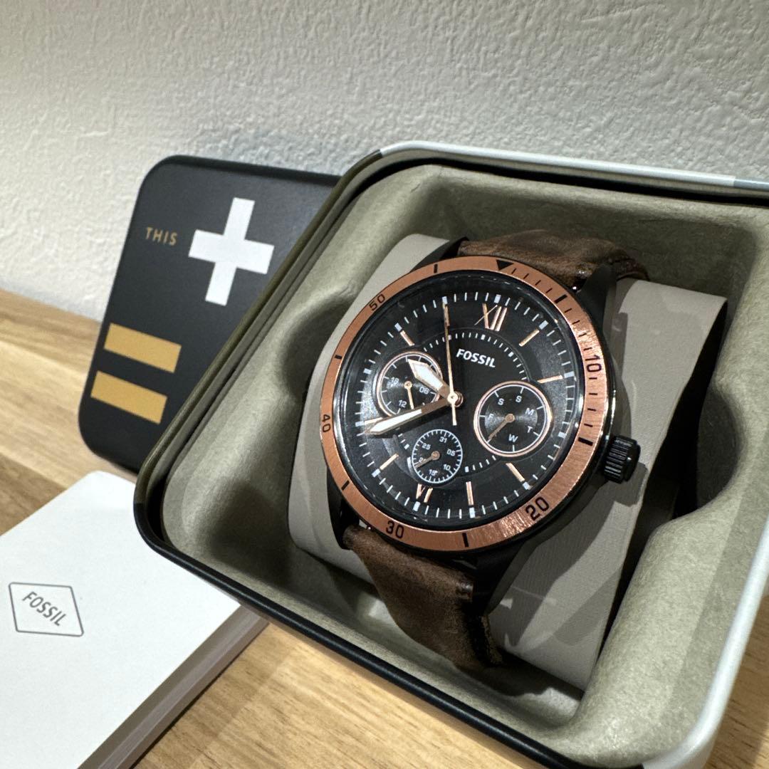 【電池無し】FOSSIL フォッシル　腕時計　BQ2378 メンズ　クロノグラフ — image 3