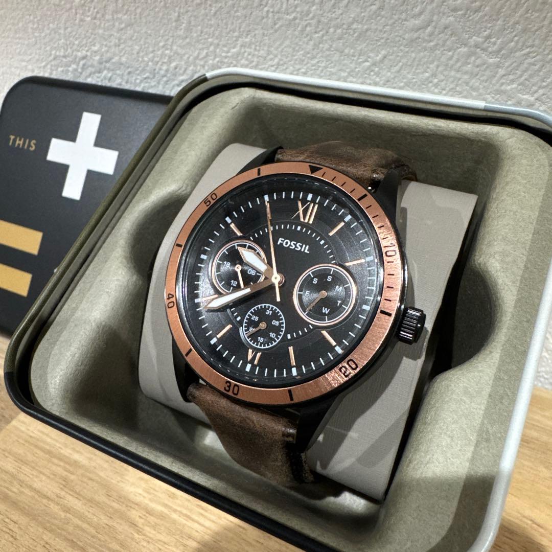 【電池無し】FOSSIL フォッシル　腕時計　BQ2378 メンズ　クロノグラフ — image 4