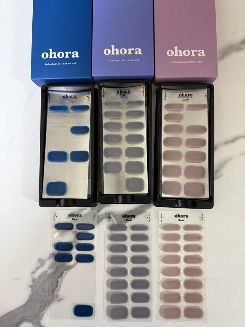 オホーラohora mix & match collection ネイルシール — image 5
