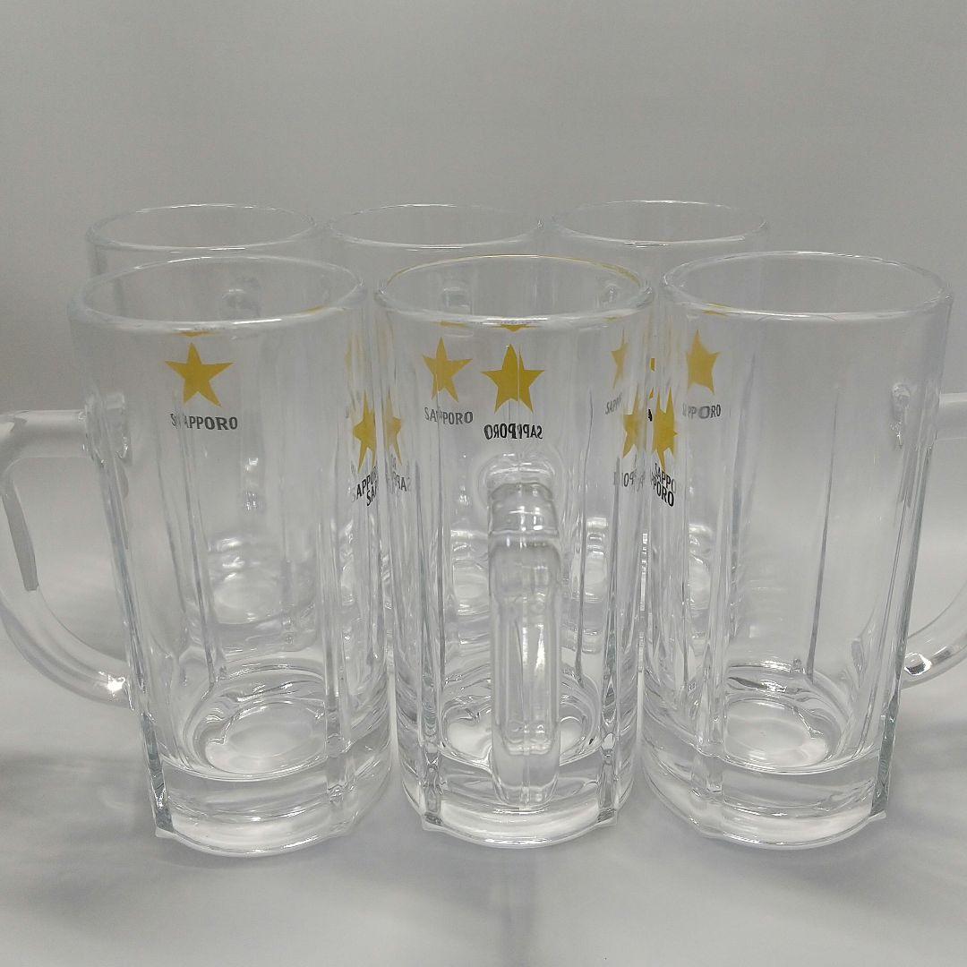 SAPPORO ビールジョッキ 6個セット — image 5