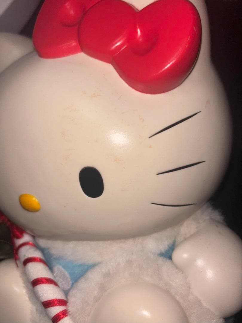 ハローキティ　クリスマス　貯金箱　特大　フィギュア　置物　サンリオ　レトロ — image 4