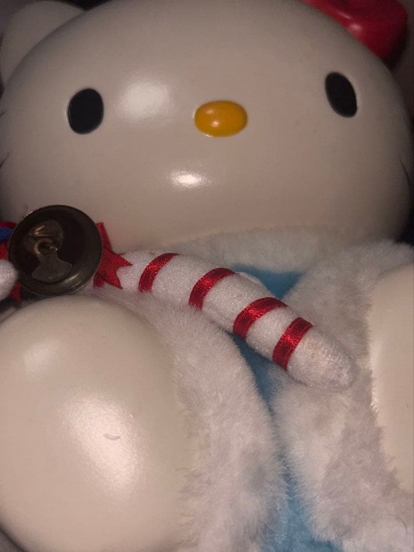 ハローキティ　クリスマス　貯金箱　特大　フィギュア　置物　サンリオ　レトロ — image 5
