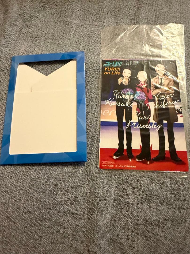 初版 帯付き 未使用 ユーリ!!! on ICE 公式ガイドブック ポスター完備 — image 5