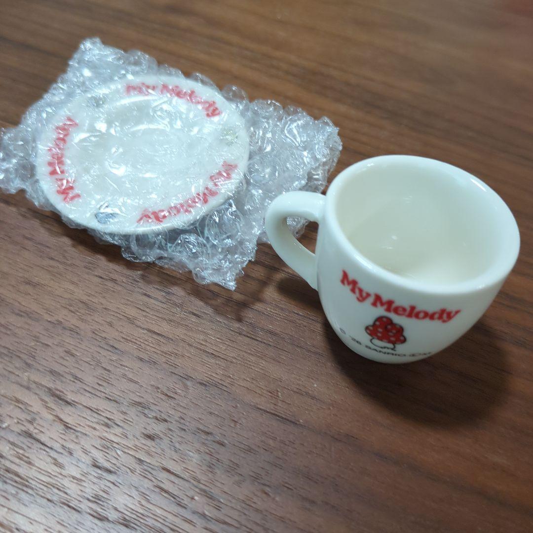 サンリオキャラクターズ ミニチュア陶器 カップ＆ソーサー　マイメロディ — image 2