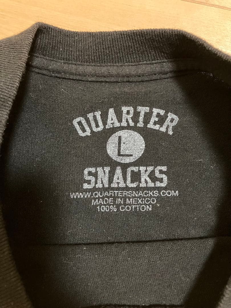Quarter Snacks Tシャツ ブラック Lサイズ — image 3