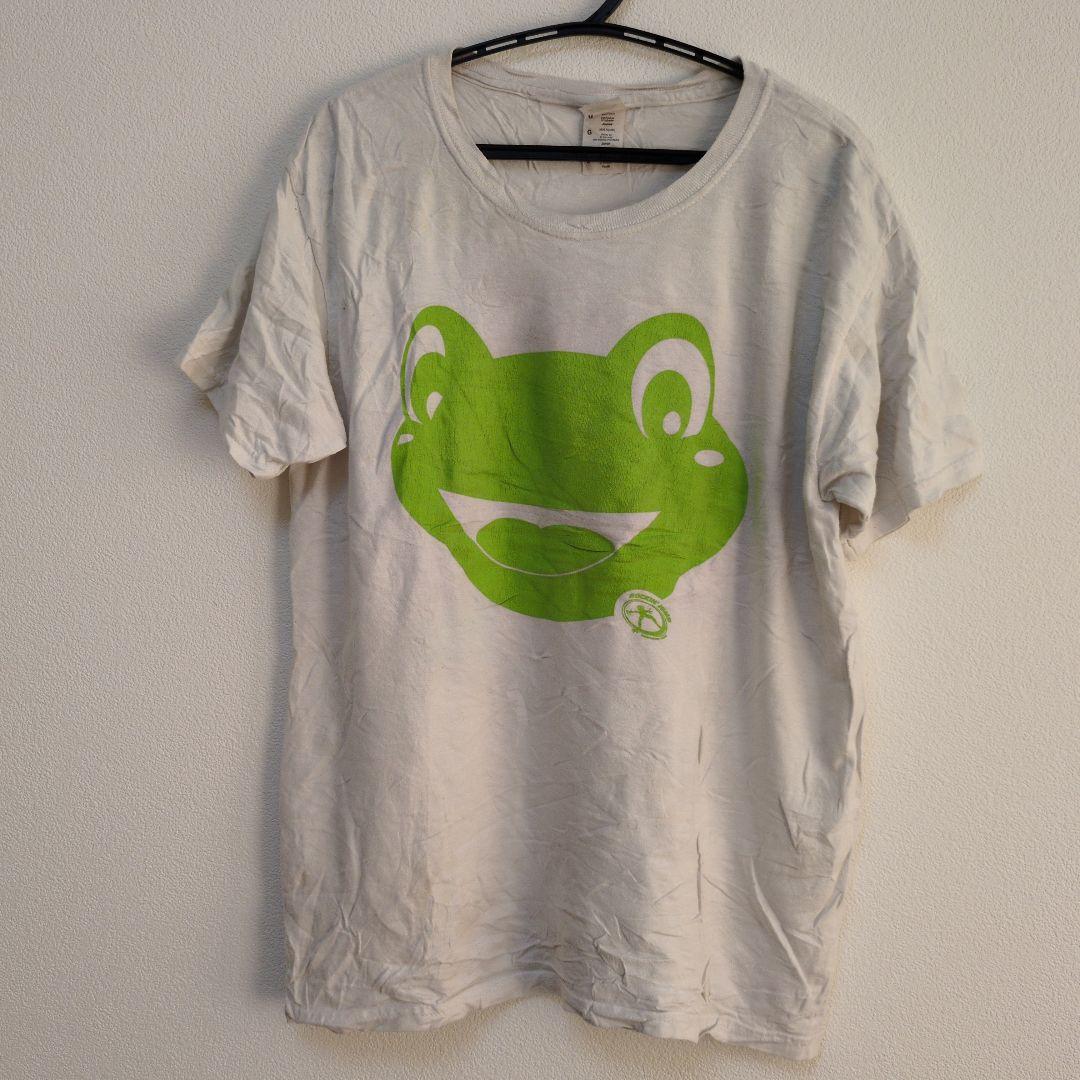 FRUIT OF THE LOOM 【L】カエルプリント Tシャツ 白 半袖 — image 4