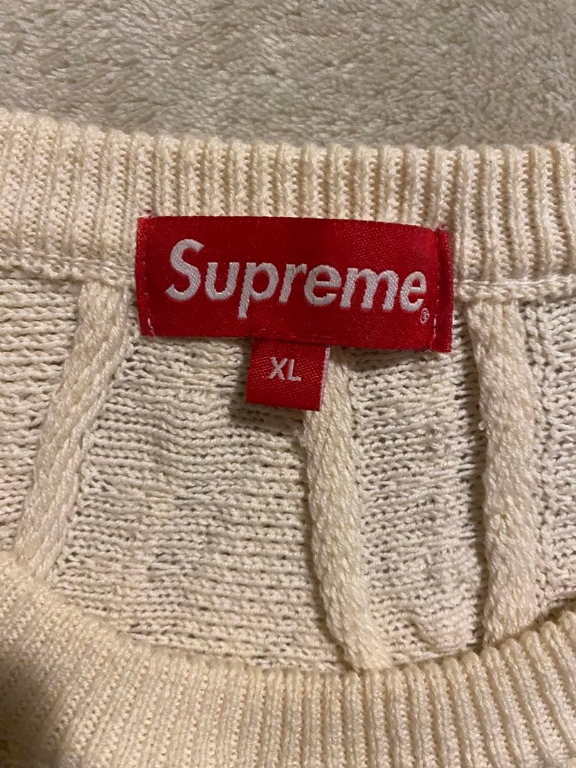 supreme 19ss Textured pattern Sweater — image 2