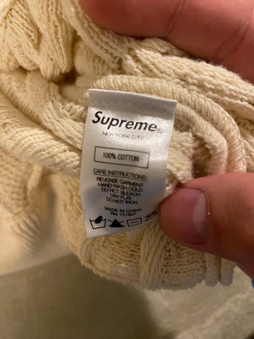 supreme 19ss Textured pattern Sweater — image 3