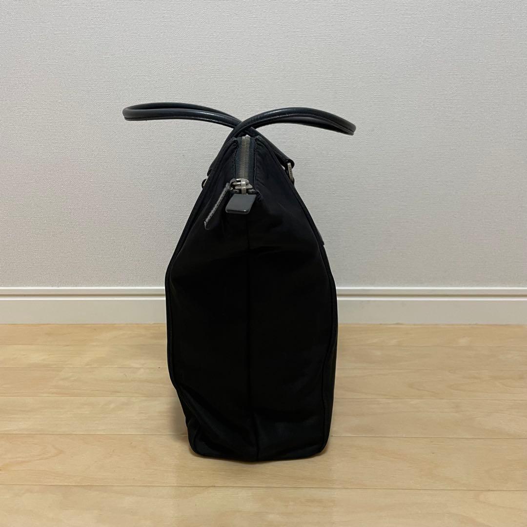 ■PRADA（プラダ）/美品 / ナイロン×レザー/ トートバッグ /ブラック — image 4