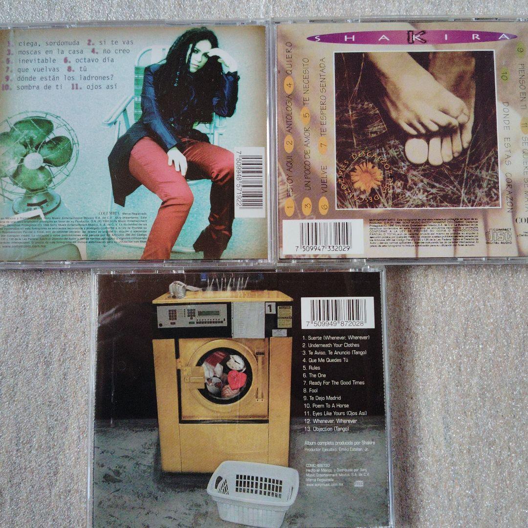 Shakira CD 3枚セット — image 2