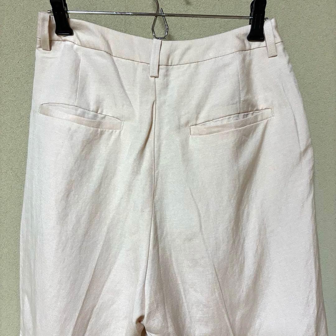 未使用　ラコレ　LAKOLE　レディース　リネンハーフパンツ　M　ピンク — image 5