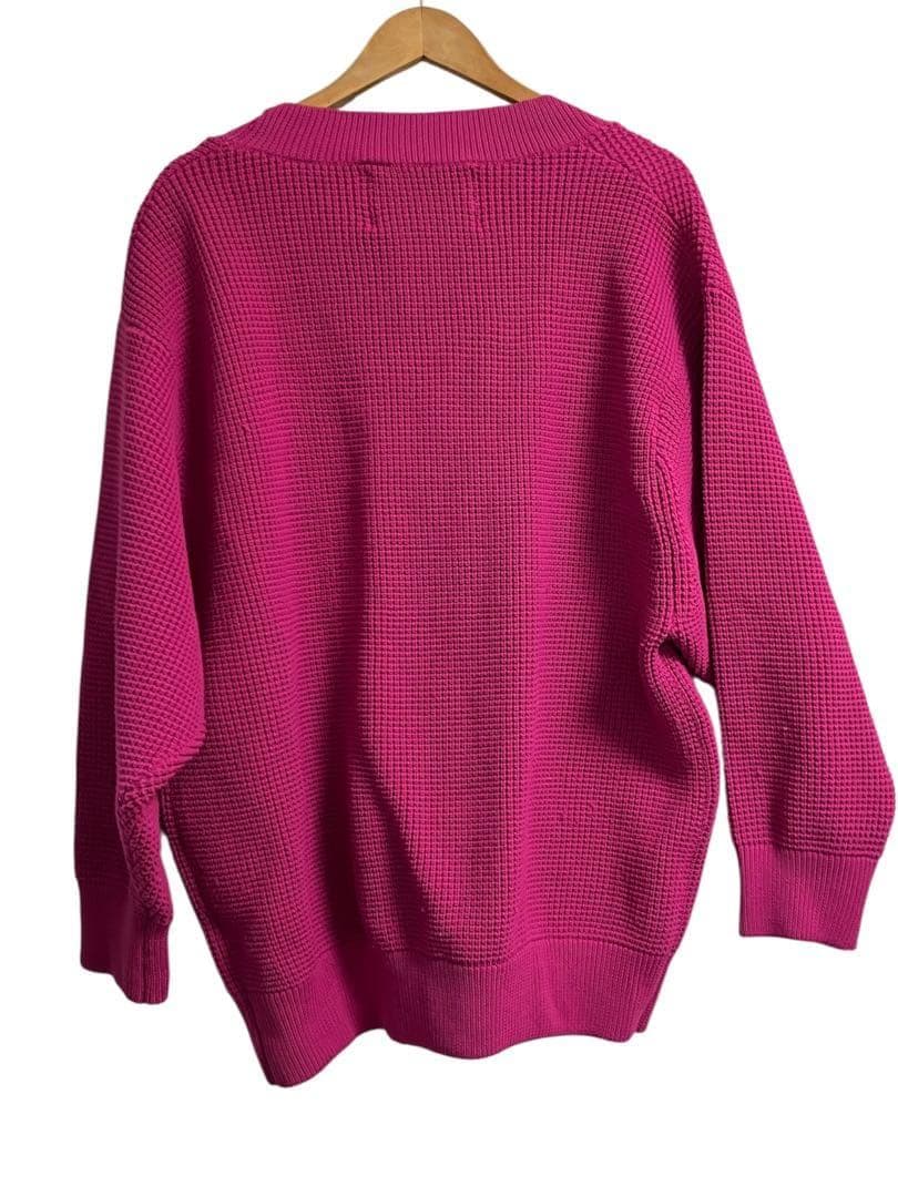 LOGAN Knitting Mill ニット　オーバーサイズ　ピンク — image 2