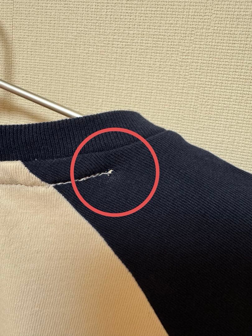 【マリテ】W REGULAR LOGO RAGLAN CROP TEE — image 4