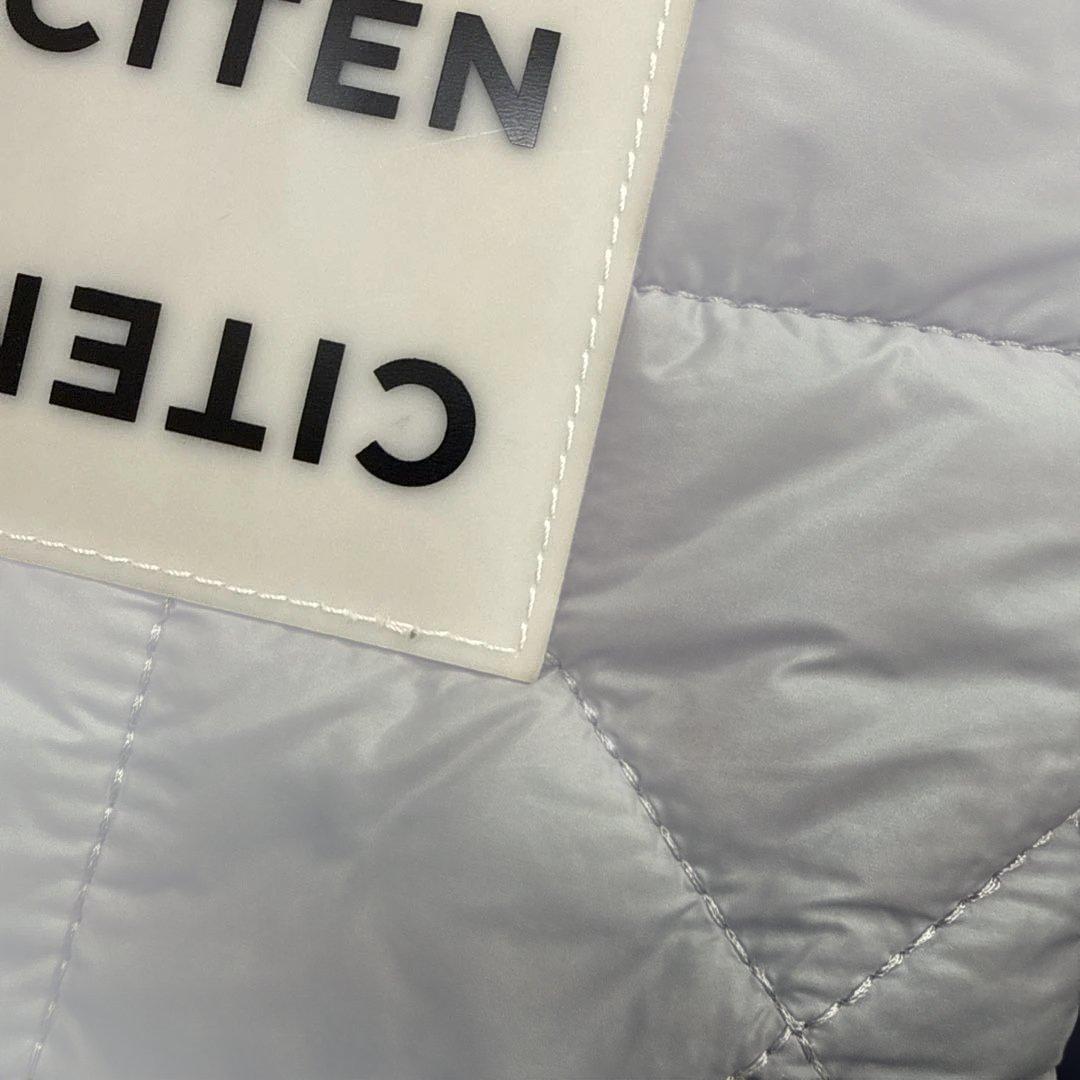 CITEN キルティング 巾着 ショルダーバッグ　グレー — image 5