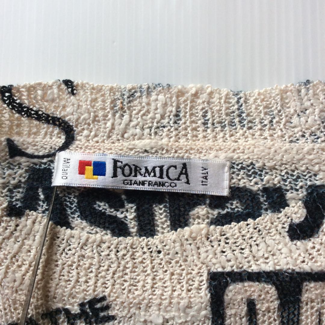 FORMICA ITALY Milano サマーセーター クルーネックニット — image 3