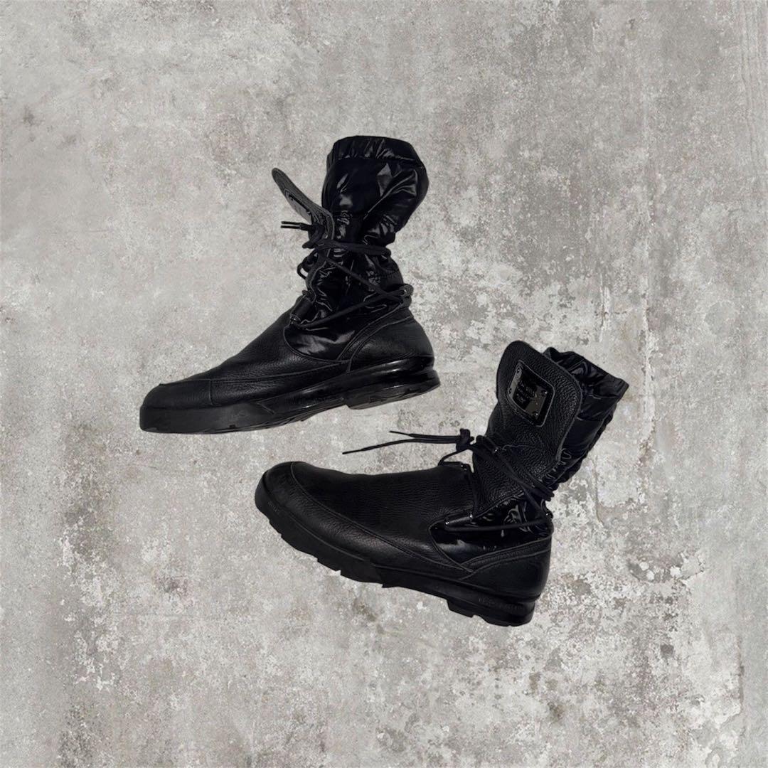 2008AW DOLCE&GABBANA leather nylon boots — image 2