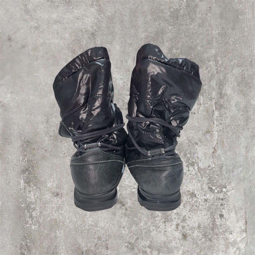 2008AW DOLCE&GABBANA leather nylon boots — image 4