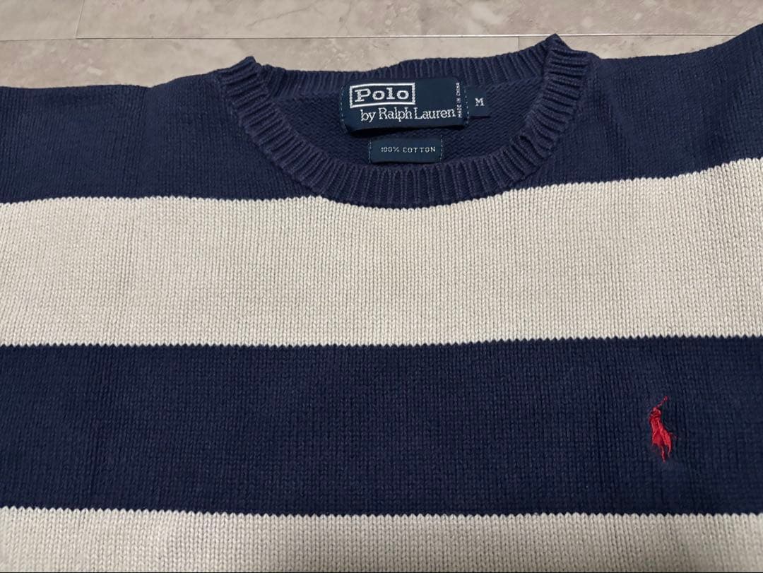 Polo by Ralph Lauren ボーダーニット メンズ　Mサイズ — image 2