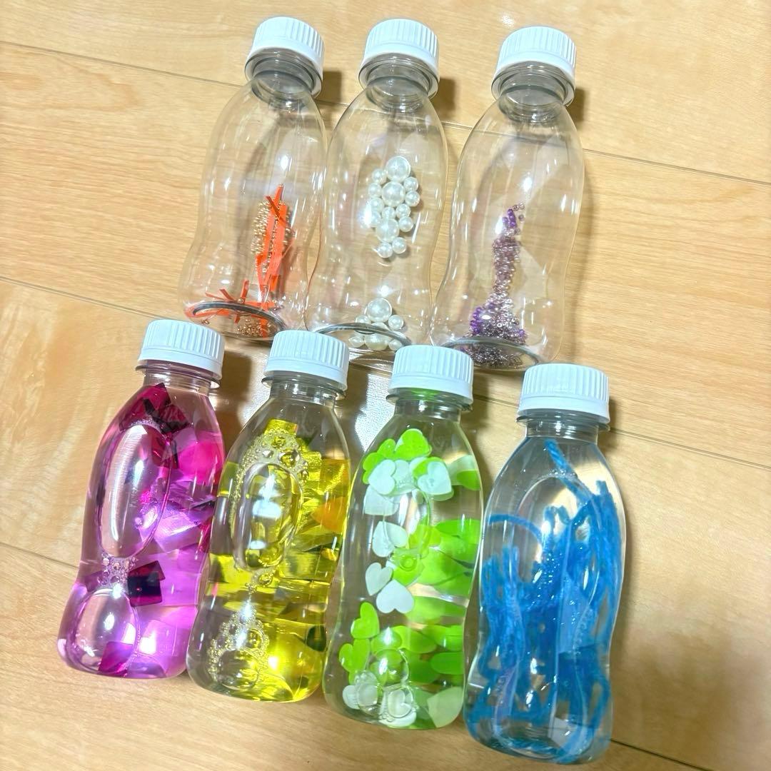 センサリーボトル　玩具　子ども　遊び　手作りおもちゃ　おもちゃ　新品　カラフル — image 2