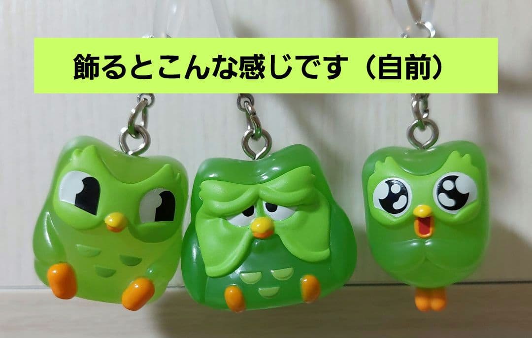duolingo めじるしアクセサリー ⭐ ちら見&シワシワ&わくわくデュオ⭐ — image 2