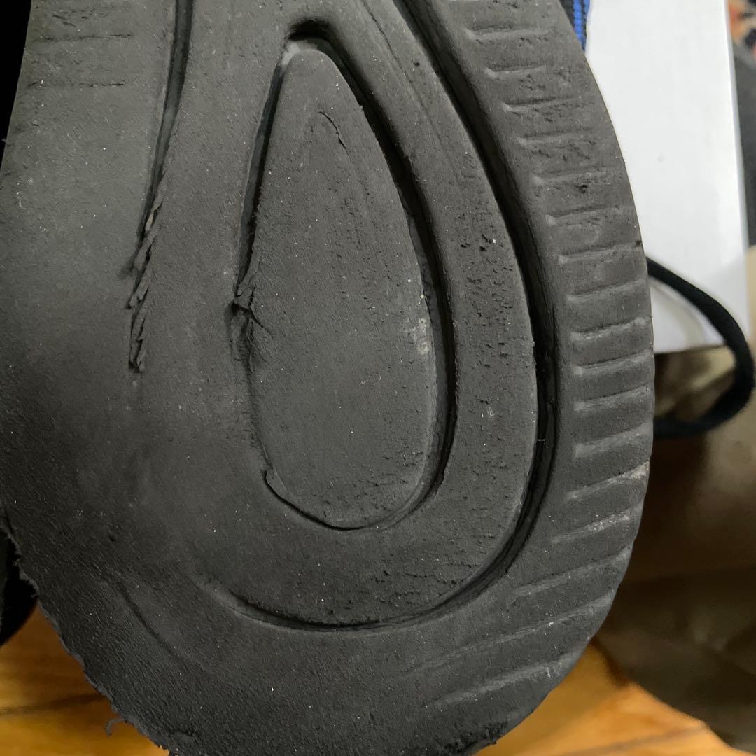 軽量ニットスニーカー ブラック ブルー — image 5