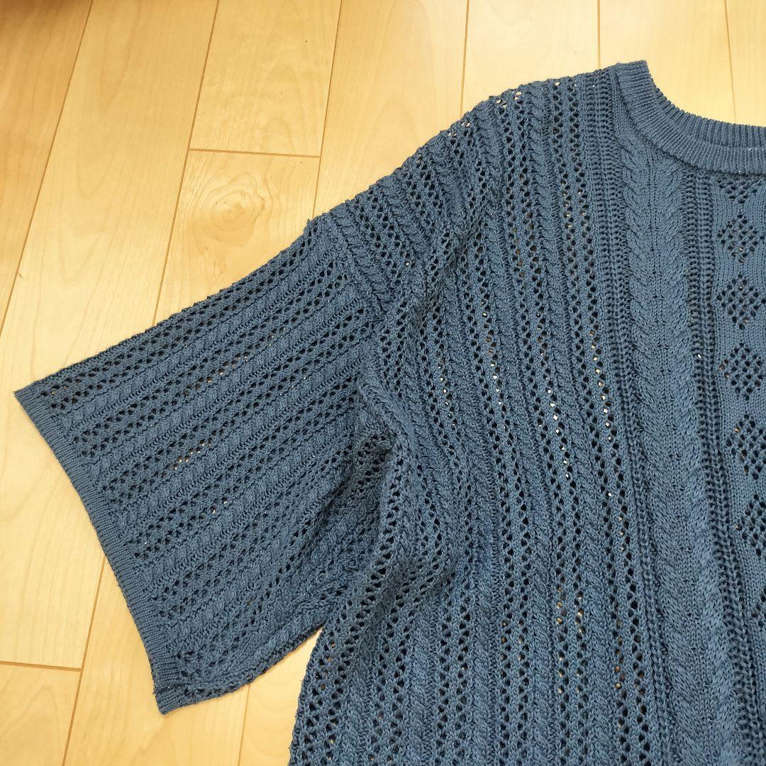N*T様 ✨EMMA CLOTHES✨メッシュ編みケーブルアーガイルライン ルー — image 3