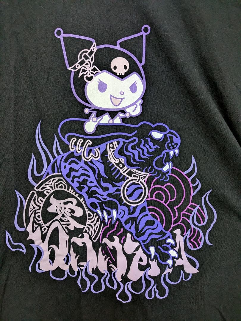 QOOZA Kuromi 東京13零式 コラボロンT オーバーサイズ クロミ — image 2