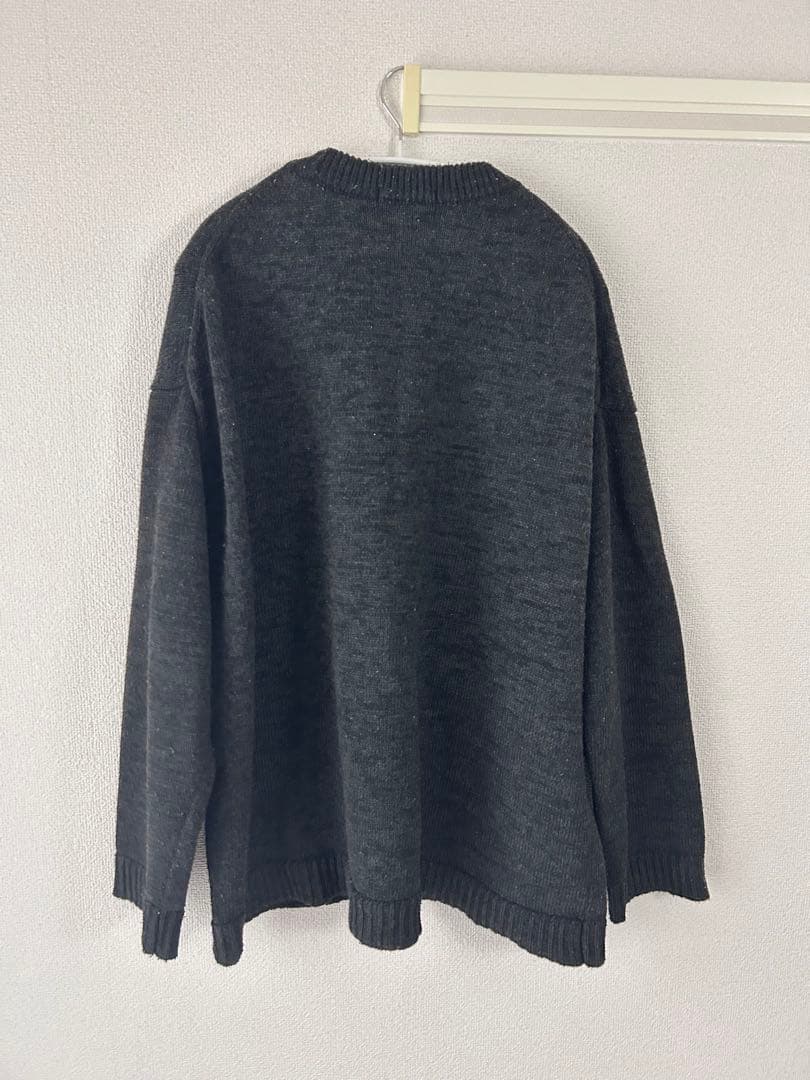 remer クルーネック ニット セーター チャコールグレー — image 2