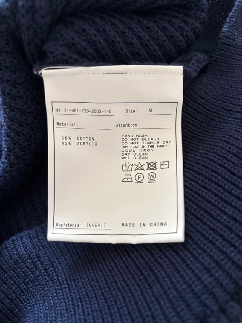 メンズ服　ニット　ベスト　新品未使用‼️ — image 2