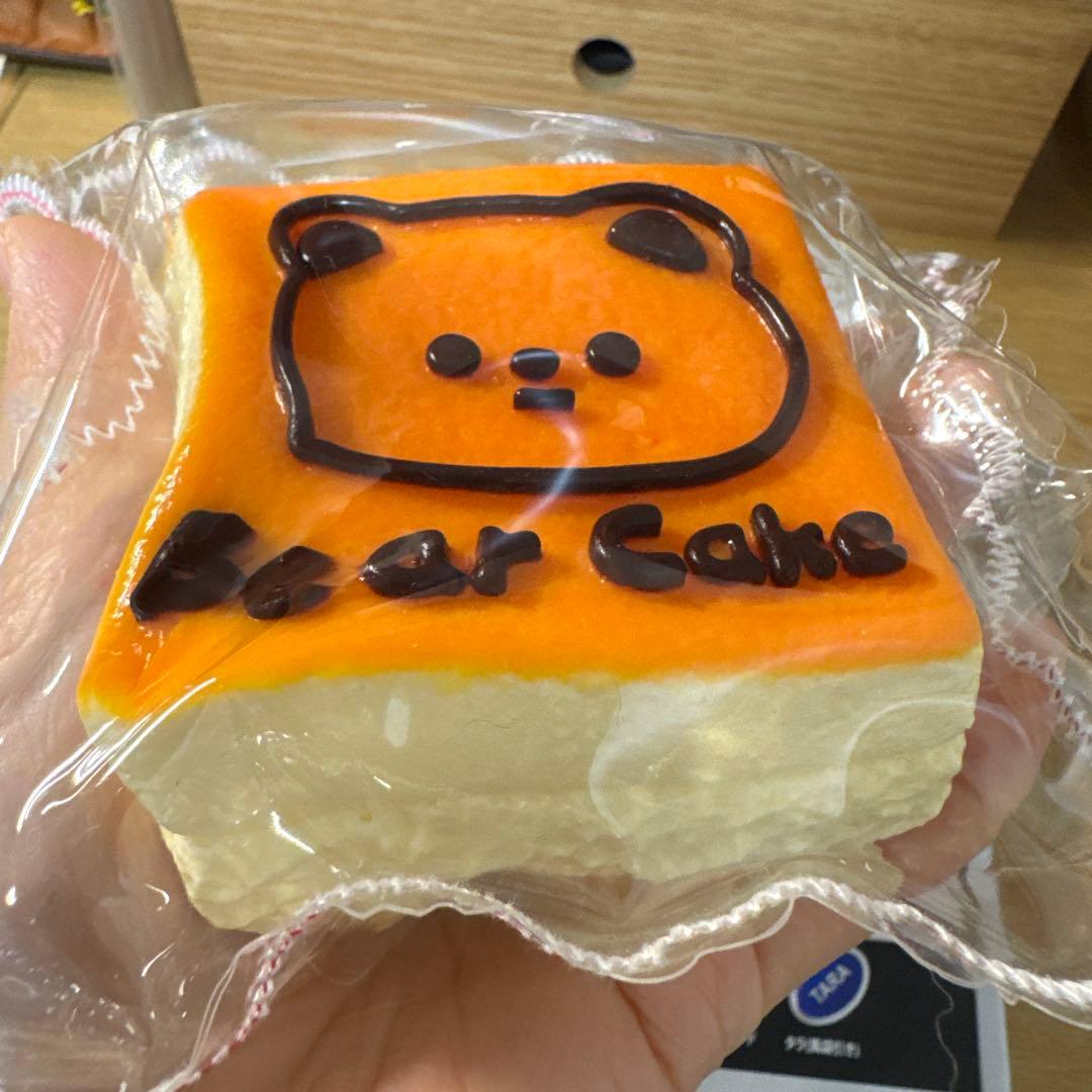 手づくりスクイーズ　水感　限定　揺れ揺れタイプ　Lサイズ　クマチーズケーキ — image 4