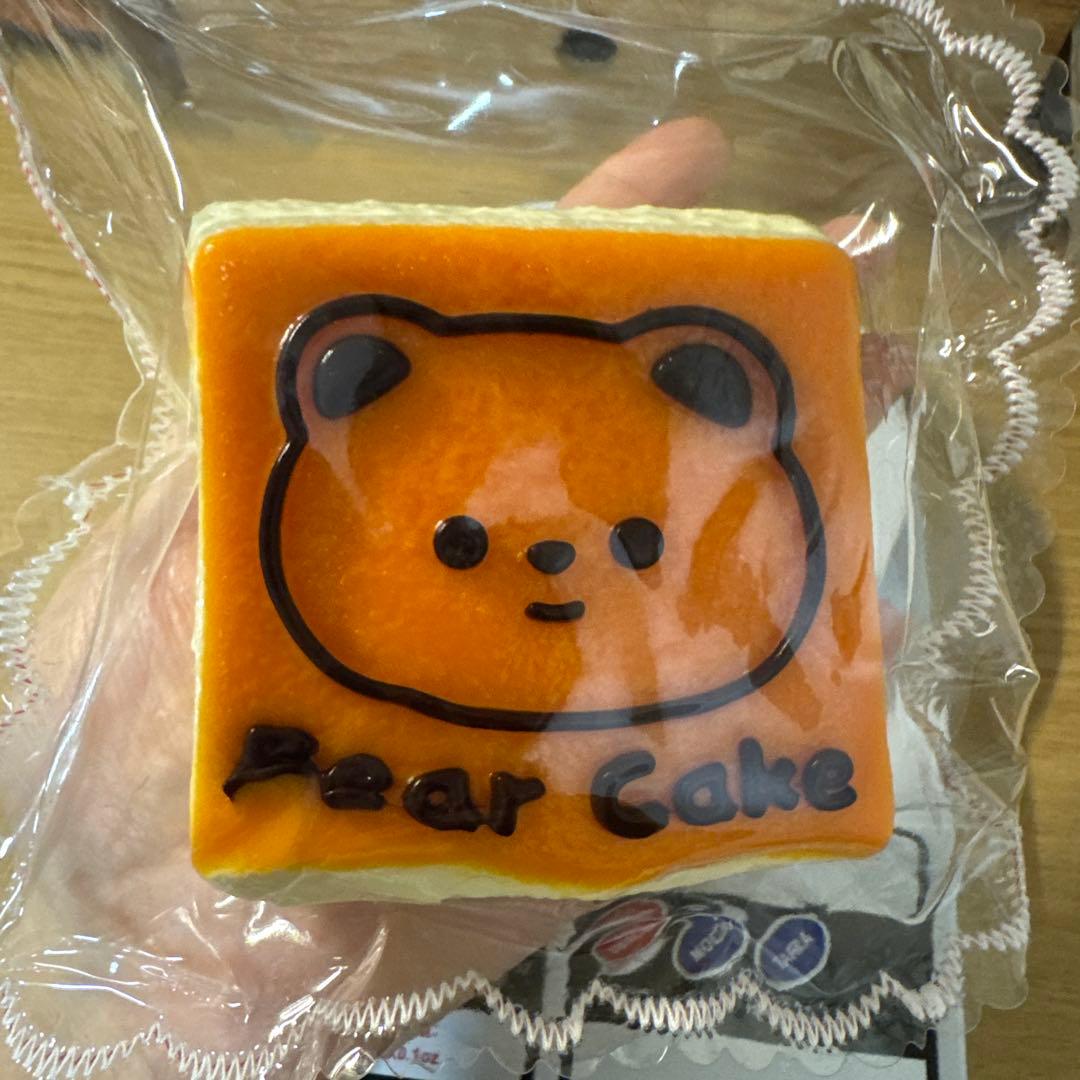手づくりスクイーズ　水感　限定　揺れ揺れタイプ　Lサイズ　クマチーズケーキ — image 5
