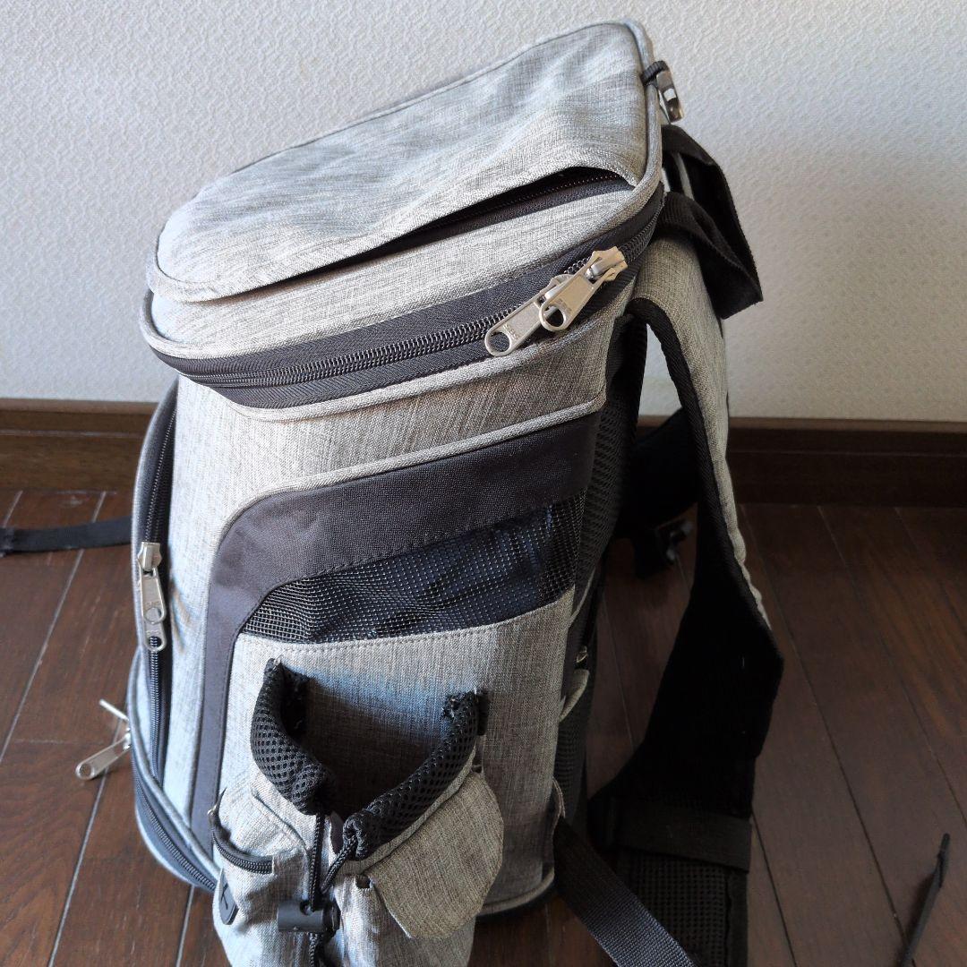 LDLC ペット用キャリーリュック グレー — image 2