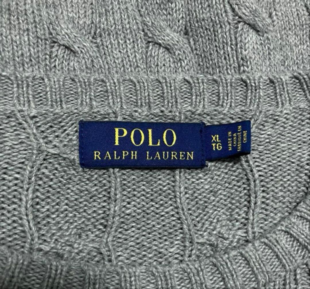 POLO RALPH LAURENポロラルフローレンのケーブルニットセーター;; — image 3