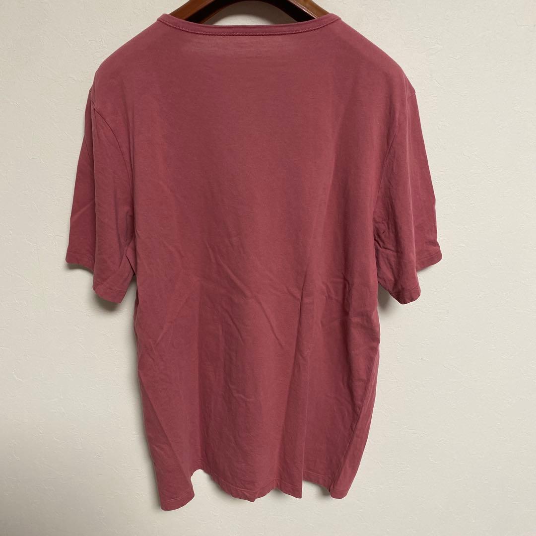 HUGO BOSS 刺繍ロゴTシャツ ピンク XXLサイズ — image 5
