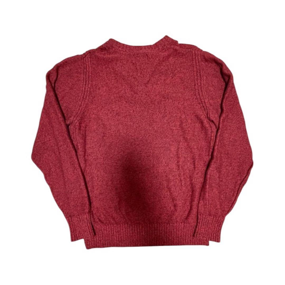 L.L.Bean 90s 赤 ヘンリーネックセーター S — image 3